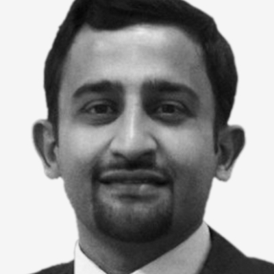 Sharma_Vivek (BW) A speaker photo for Vivek Sharma