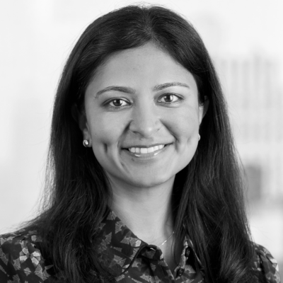 A speaker photo for Pooja Goyal