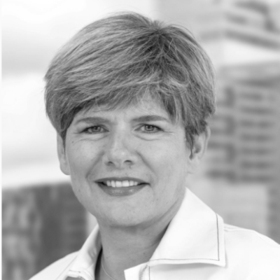 A speaker photo for Isabelle Scemama