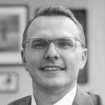 A speaker photo for Brad Pietras