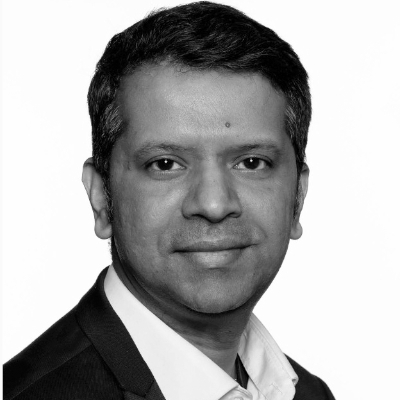 A speaker photo for Chandra  Gopinathan