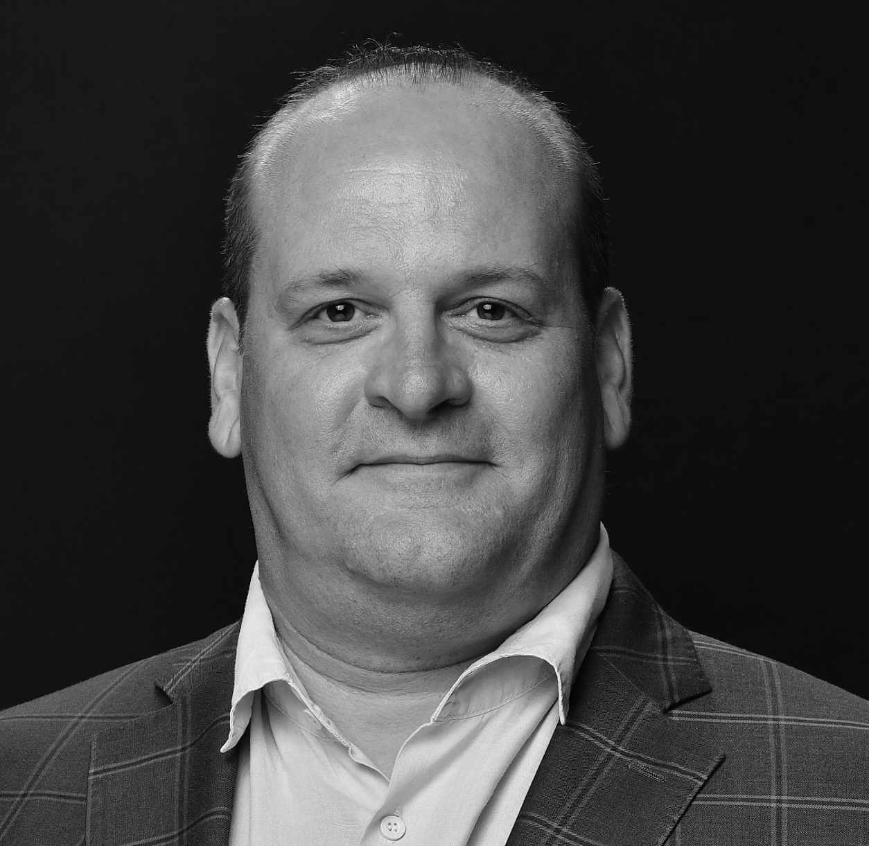 A speaker photo for Todd Hall