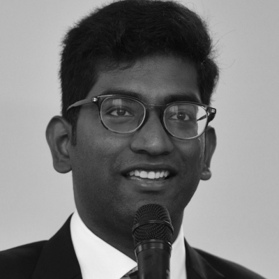 A speaker photo for Karthik  Varada