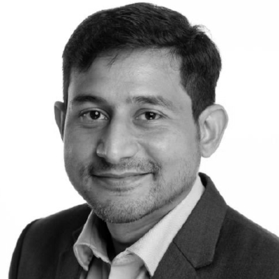 A speaker photo for Deb Hajara