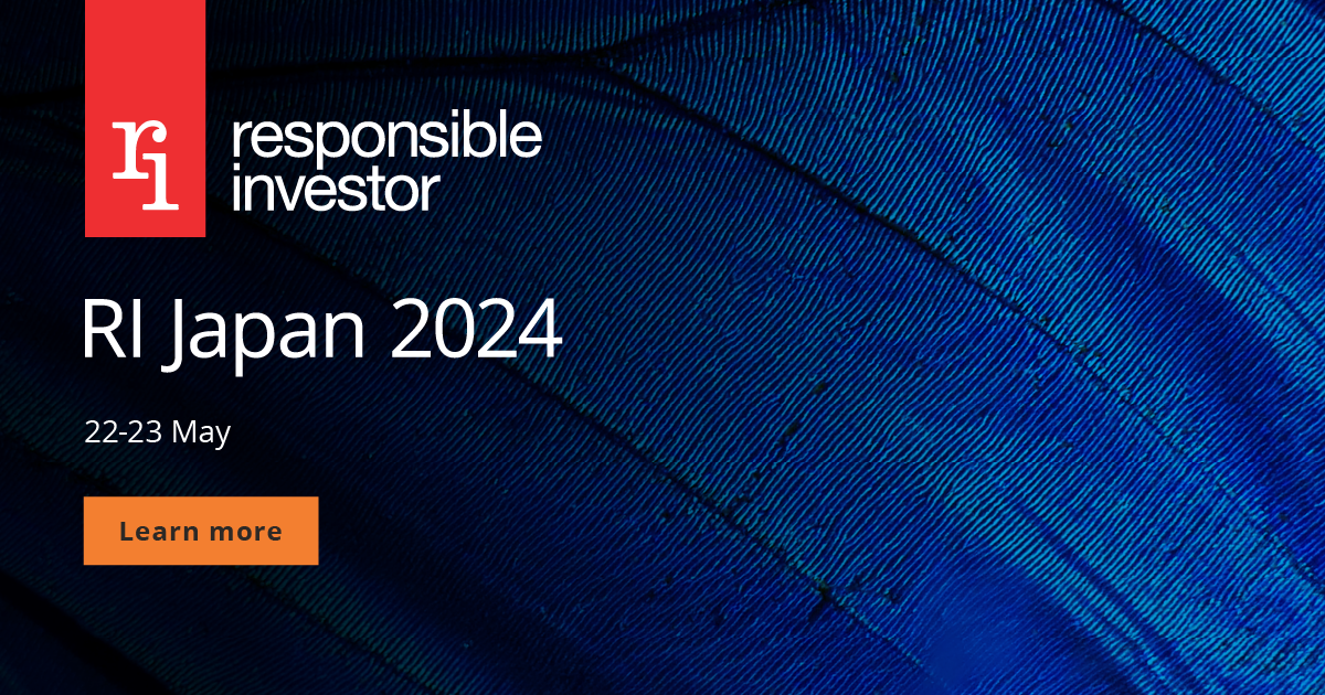 Responsible Investor Japan 2024 | 22-23 May - PEI Events