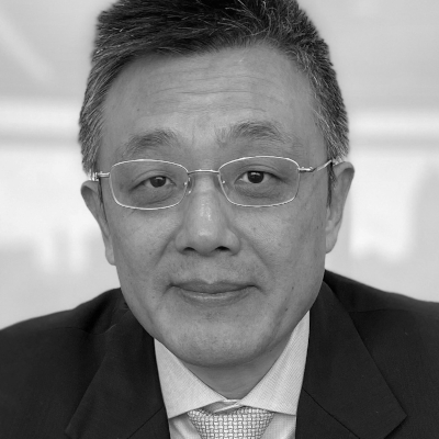 A speaker photo for Bruce Pan