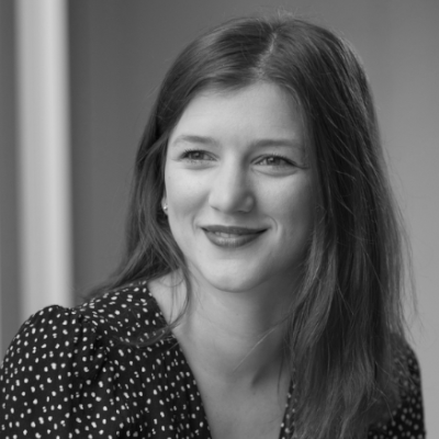 A speaker photo for Sarah Miller
