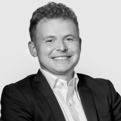 A speaker photo for Benjamin Grether