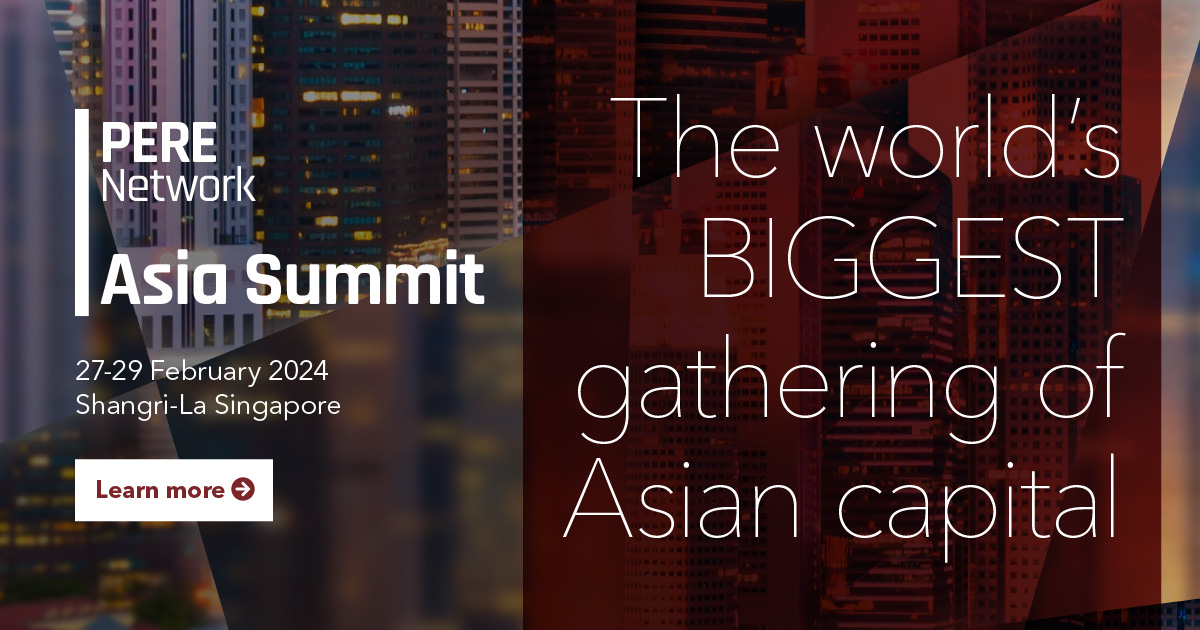 PERE Asia Summit 2024 | Expand your investor network