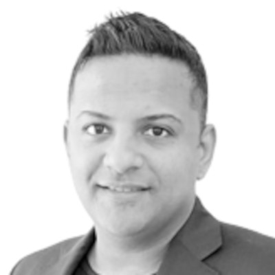 A speaker photo for Joel Palathinkal