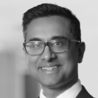 A speaker photo for Rajiv Viswanathan