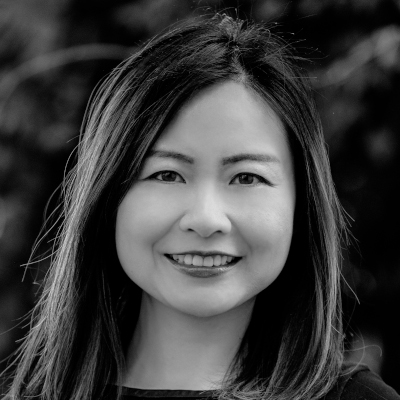A speaker photo for Bessie Wu