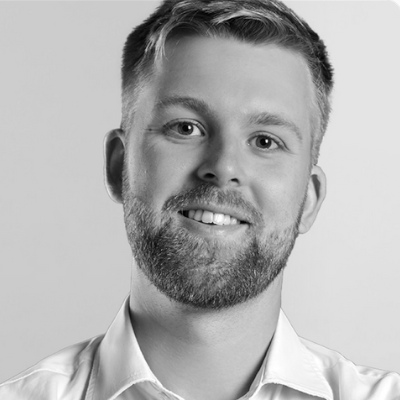 A speaker photo for Owen Riddall