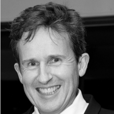 A speaker photo for Toby Robertson