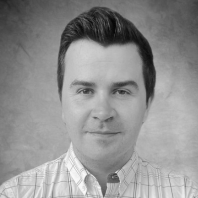 A speaker photo for Ross Sheil