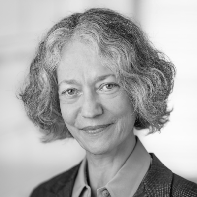 A speaker photo for Maggie van de Griend