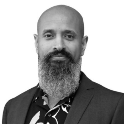 A speaker photo for Haben Berhe