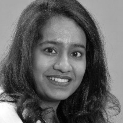 A speaker photo for Lakshmi Iyer