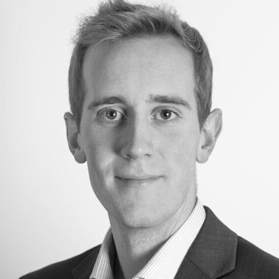 A speaker photo for Andrew Mather
