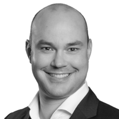 A speaker photo for Adrian Lüönd