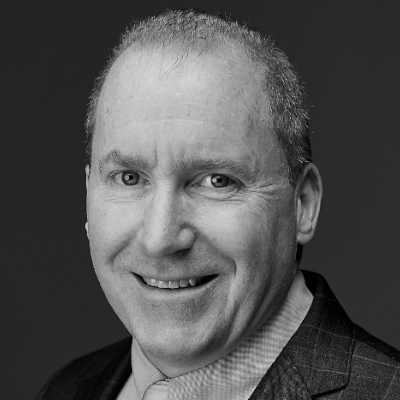A speaker photo for Bart McDonald