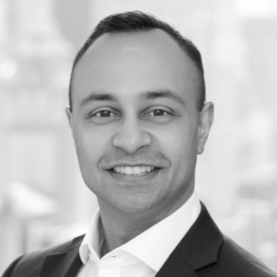 A speaker photo for Vijay Maharaj