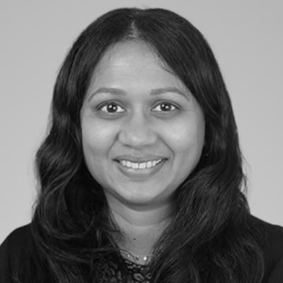 A speaker photo for Roopa Murthy