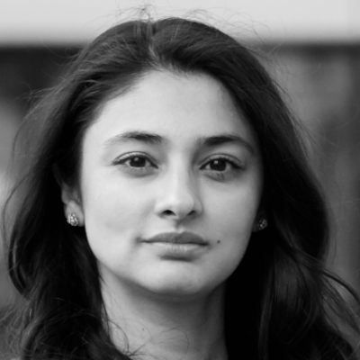 A speaker photo for Kiran Aziz