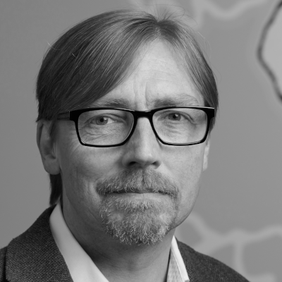 A speaker photo for Colin Baines