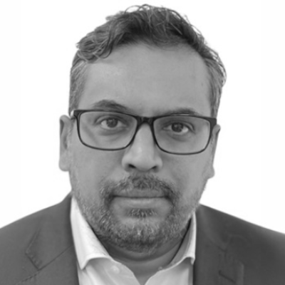 A speaker photo for Vijay Padmanabhan
