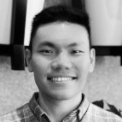 A speaker photo for Sheng Tan