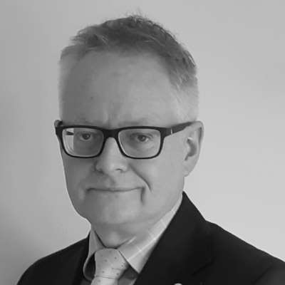 A speaker photo for Mark Hill