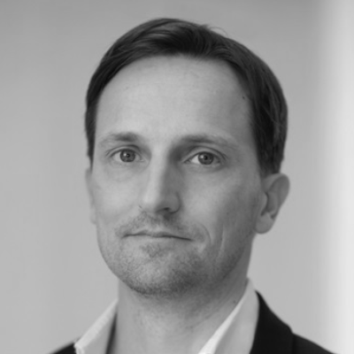 A speaker photo for Julian Schickel
