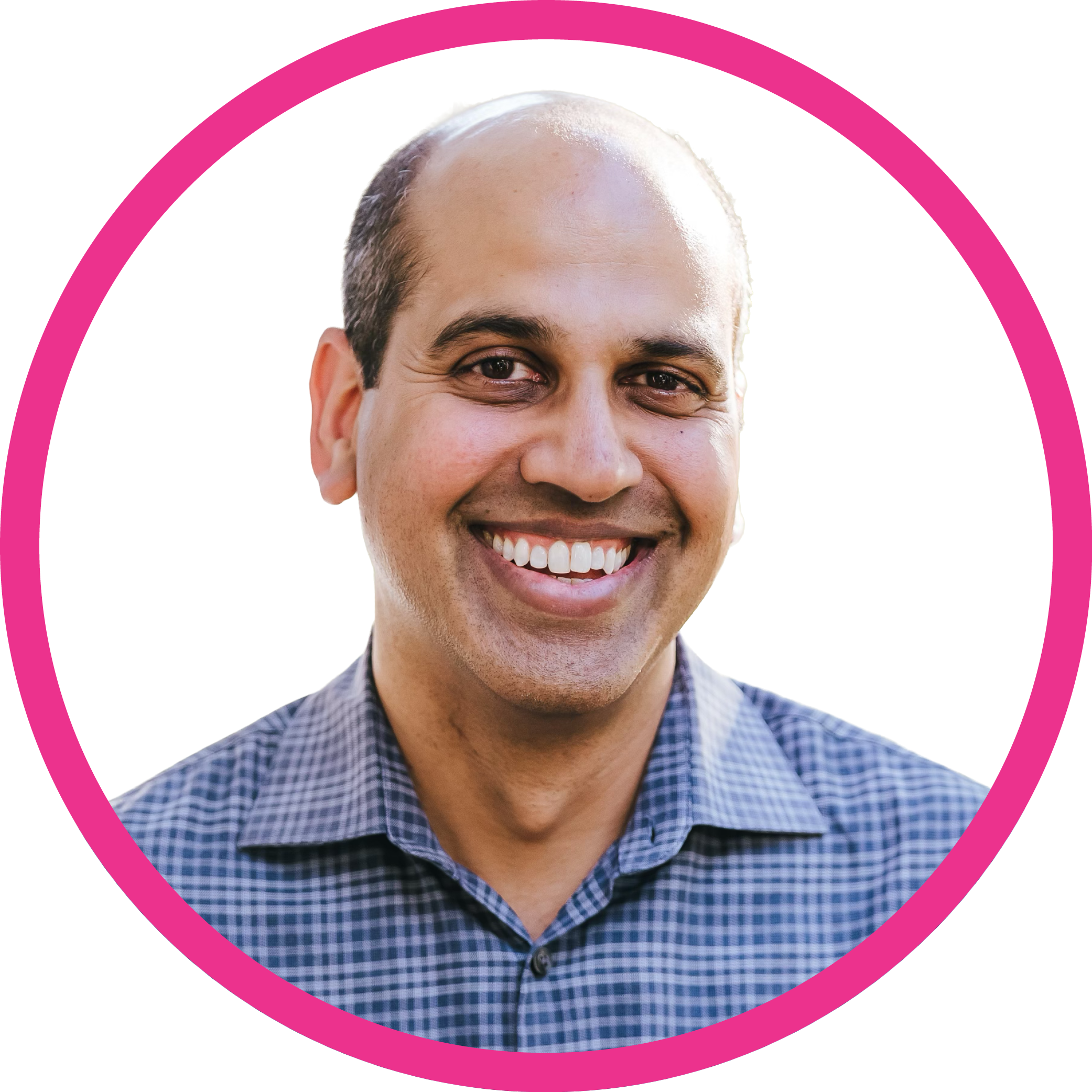A speaker photo for Vishal Madhavan
