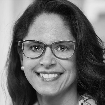A speaker photo for Sabine Fischer