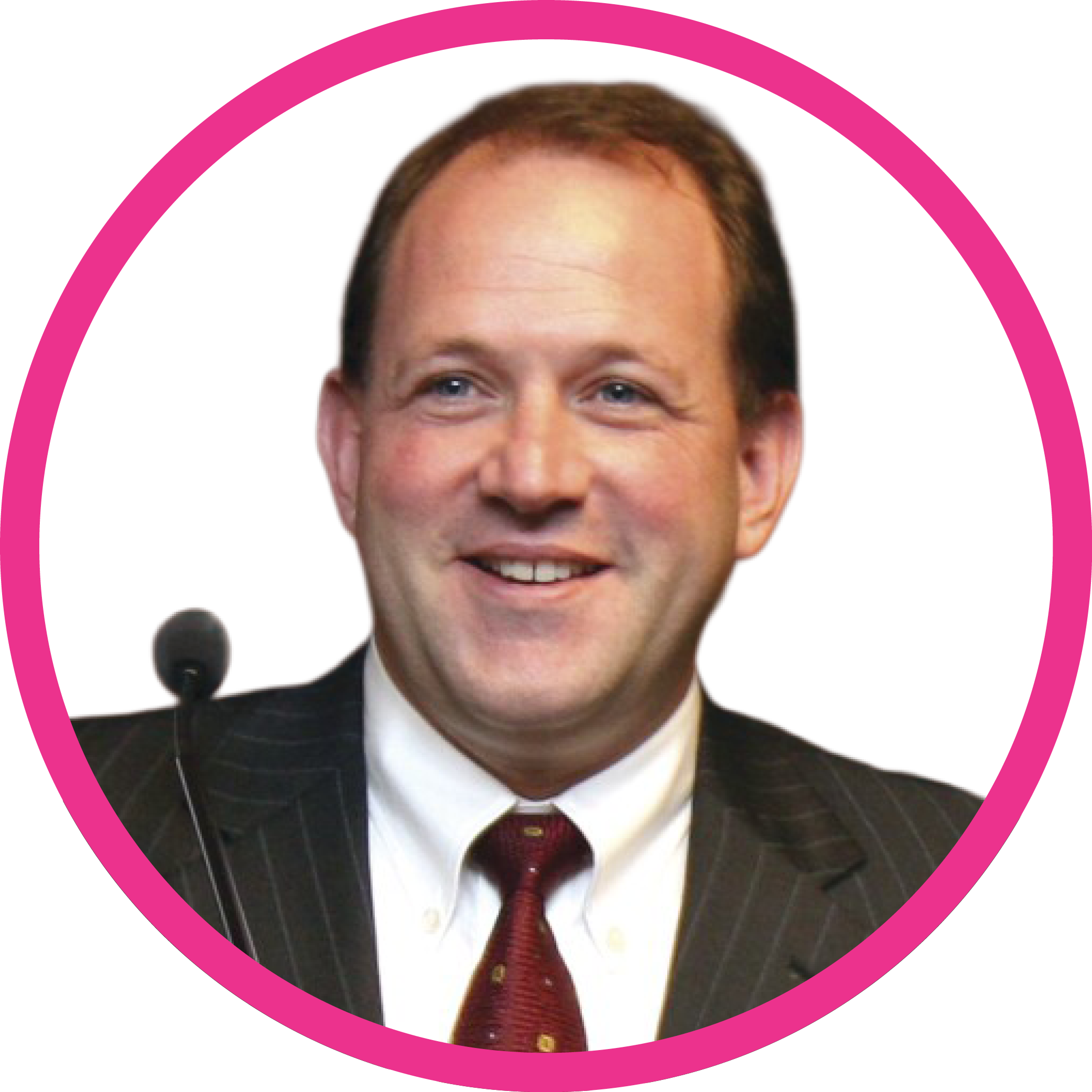 A speaker photo for Geoff Bacino