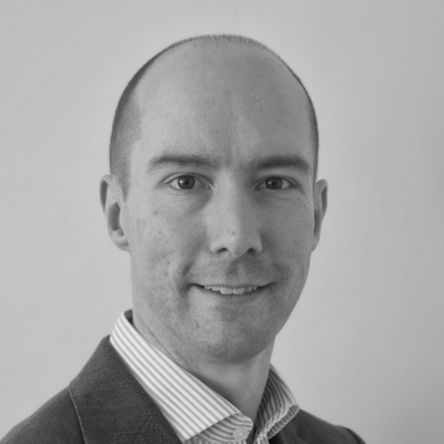 A speaker photo for Simon Cooke