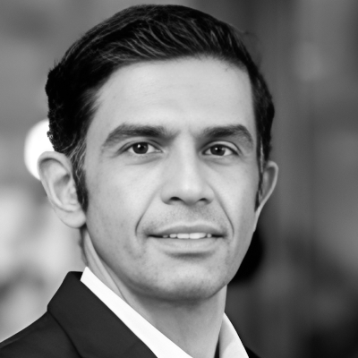 A speaker photo for Raj Pai