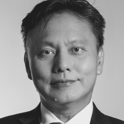A speaker photo for Dennis Wan