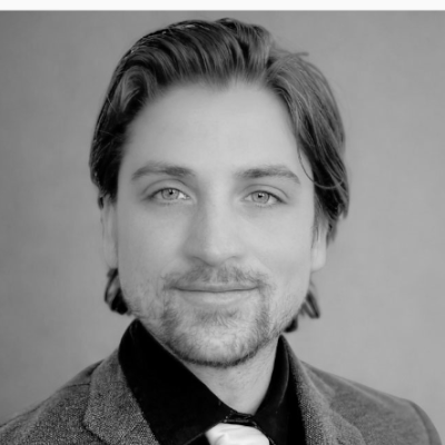 A speaker photo for Mick Grayson