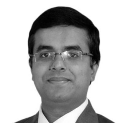 A speaker photo for Girish Rohira