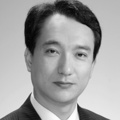 A speaker photo for Katsuyuki Tokushima