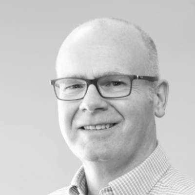 A speaker photo for Paul Hallett