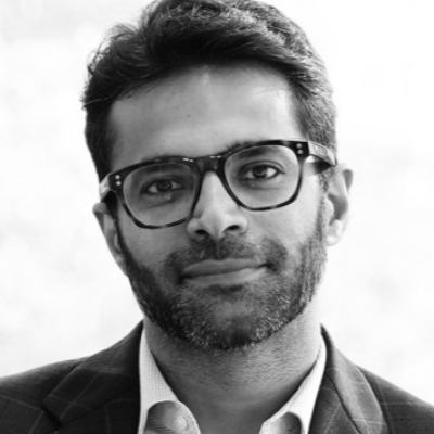 A speaker photo for Navin Sambtani