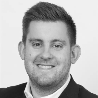 A speaker photo for Greg Harwood