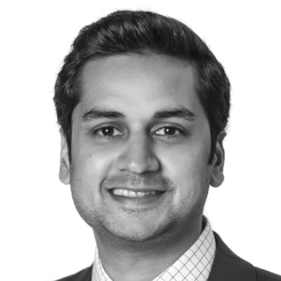 A speaker photo for Amit Patel