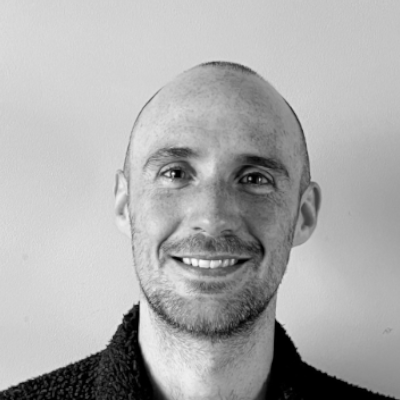 A speaker photo for Jon Baines