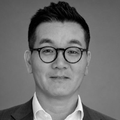 A speaker photo for Doug Kang