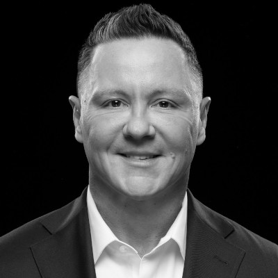 A speaker photo for Aaron Schlaphoff